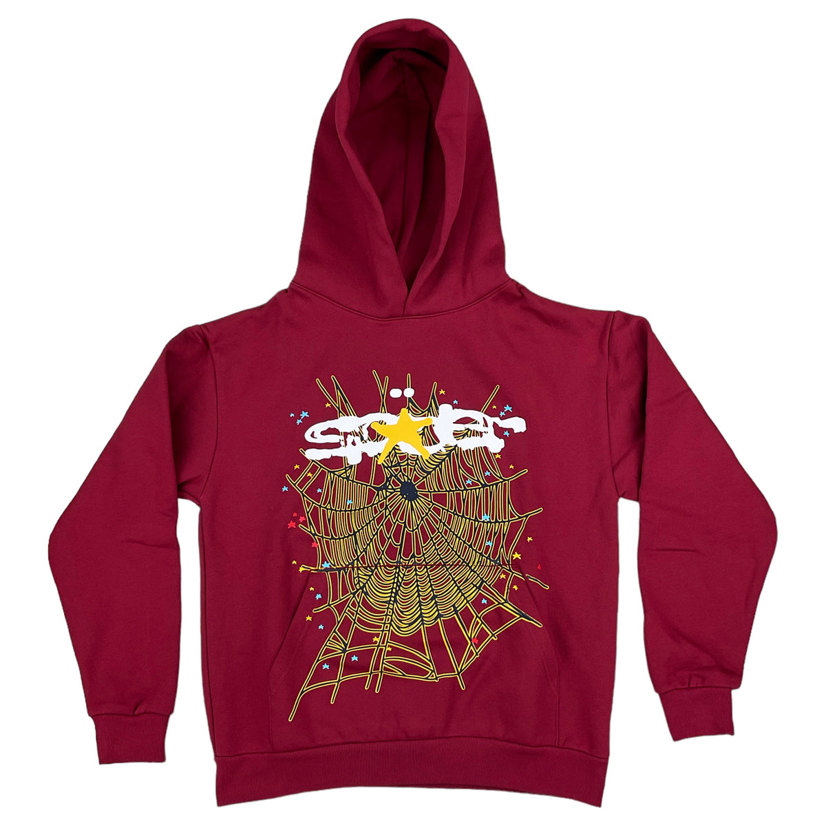 LOGO HOODIE SWEATSHIRT MAROON