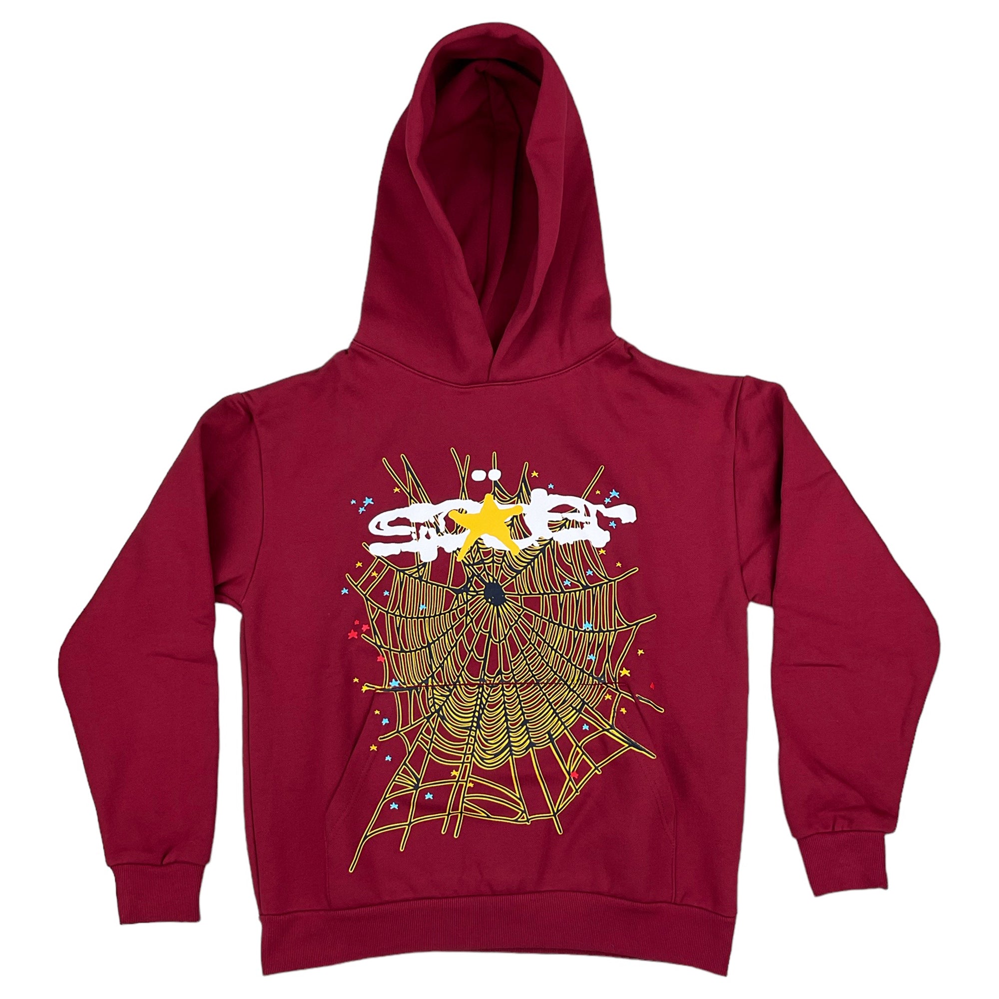 LOGO HOODIE SWEATSHIRT MAROON