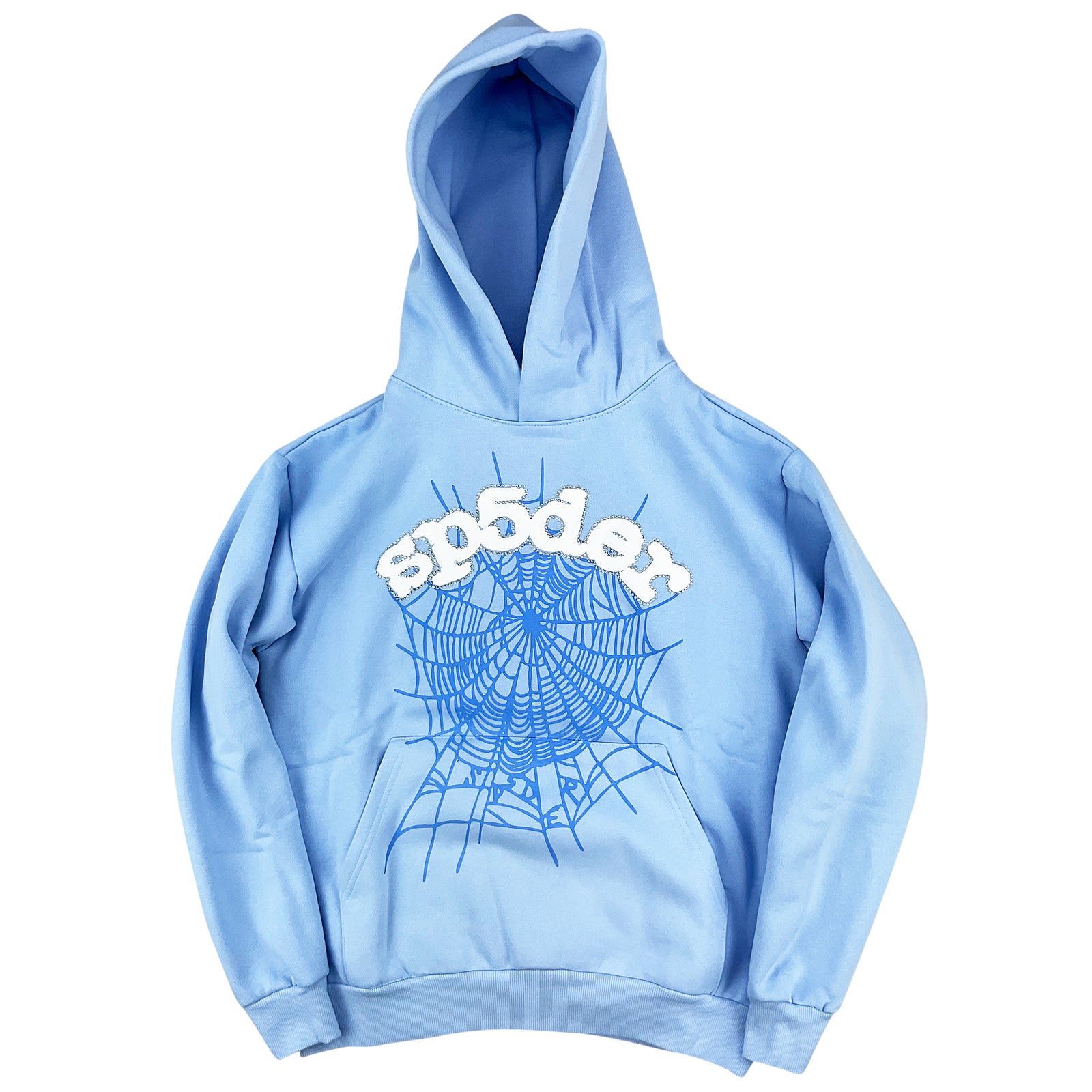 WEB HOODIE SWEATSHIRT SKY BLUE