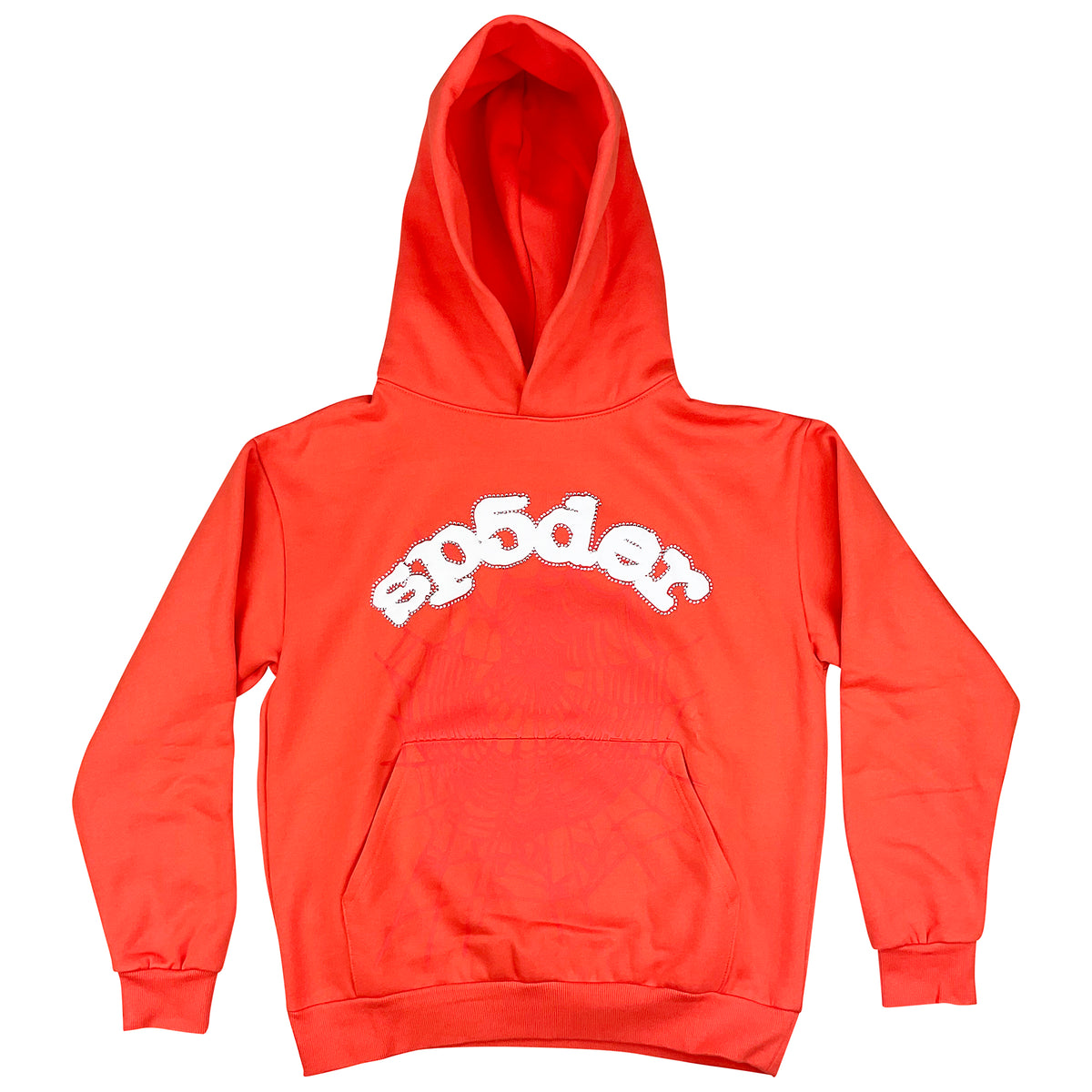 WEBSUIT HOODIE SWEATSHIRT ORANGE