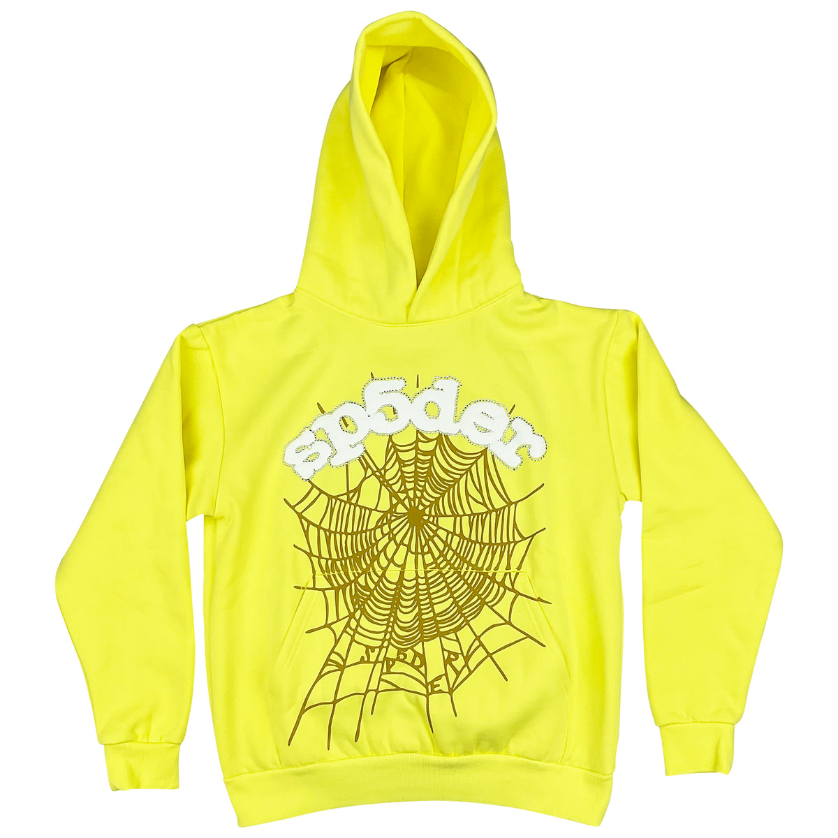 WEBSUIT HOODIE SWEATSHIRT YELLOW