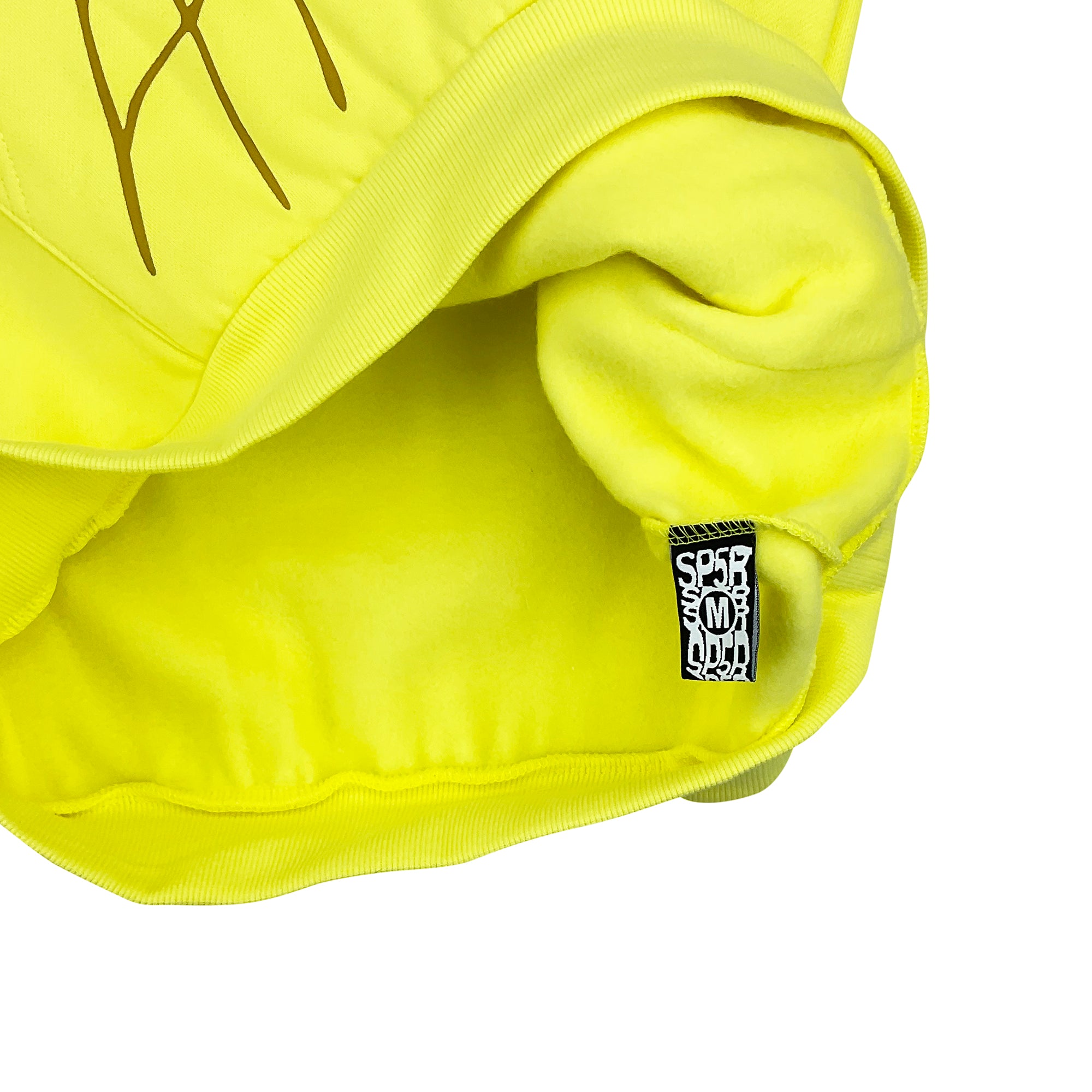 WEBSUIT HOODIE SWEATSHIRT YELLOW