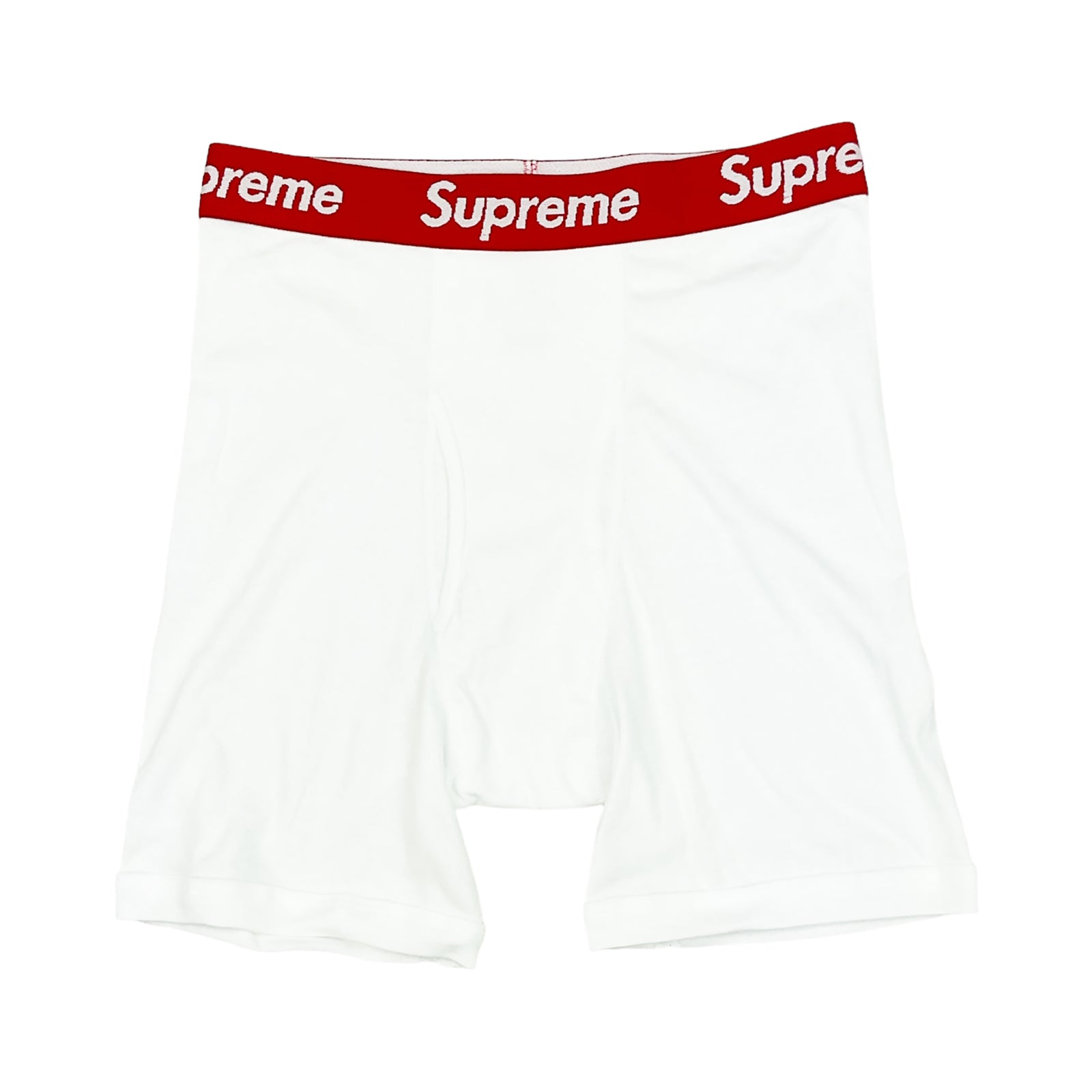 HANES BOXER BRIEFS WHITE