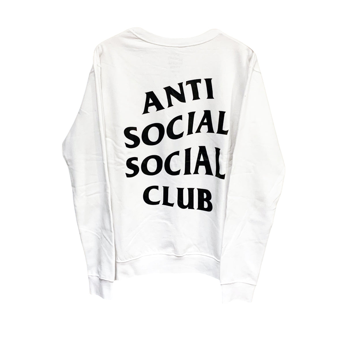 MASOCHISM CREWNECK SWEATSHIRT WHITE | ASSC