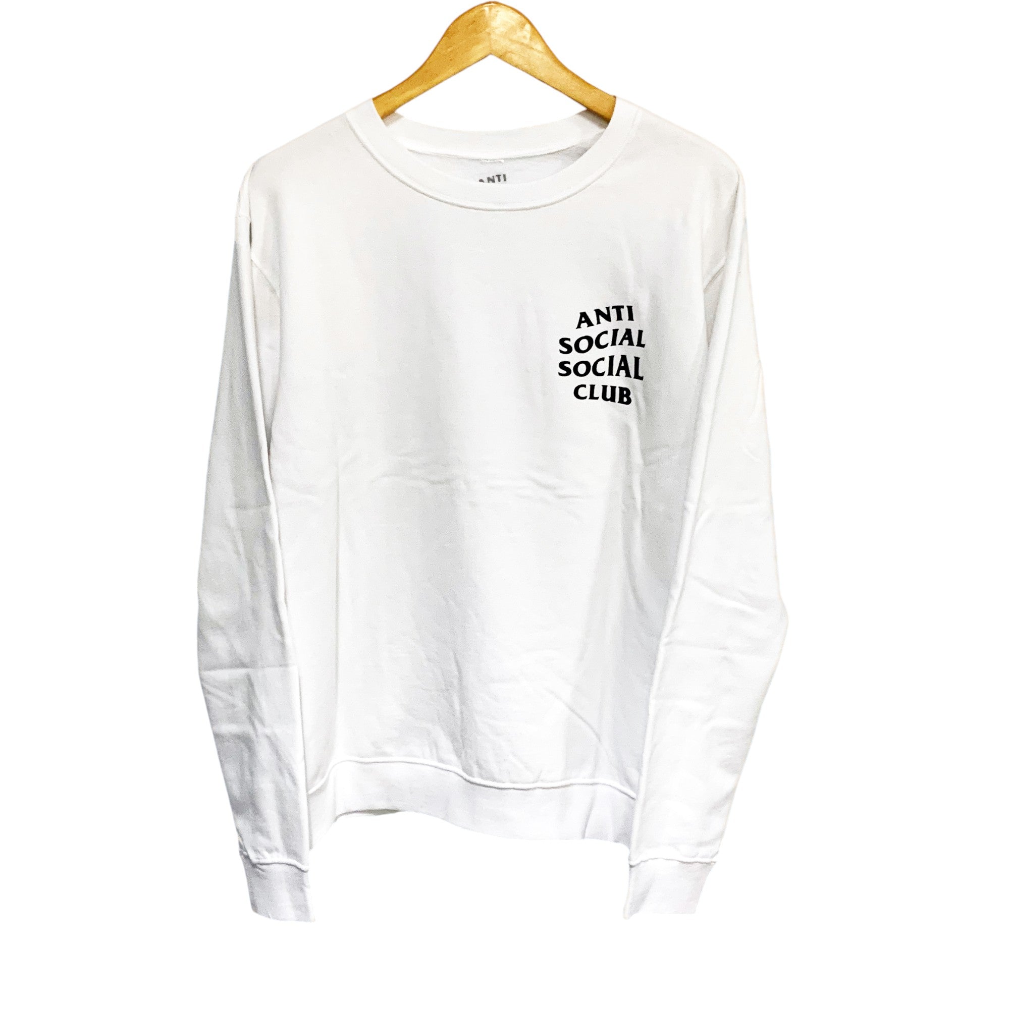 MASOCHISM CREWNECK SWEATSHIRT WHITE | ASSC