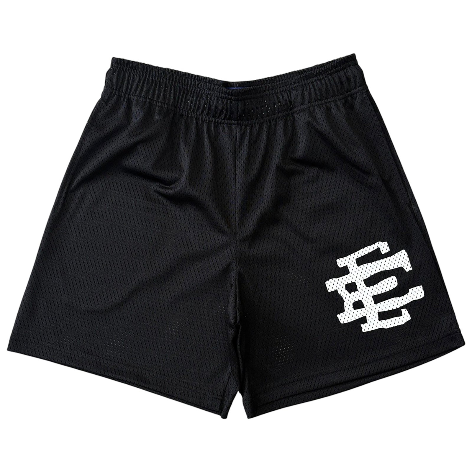 EE X AKIMBO TYRRELL WINSTON SHORTS BLACK WHITE