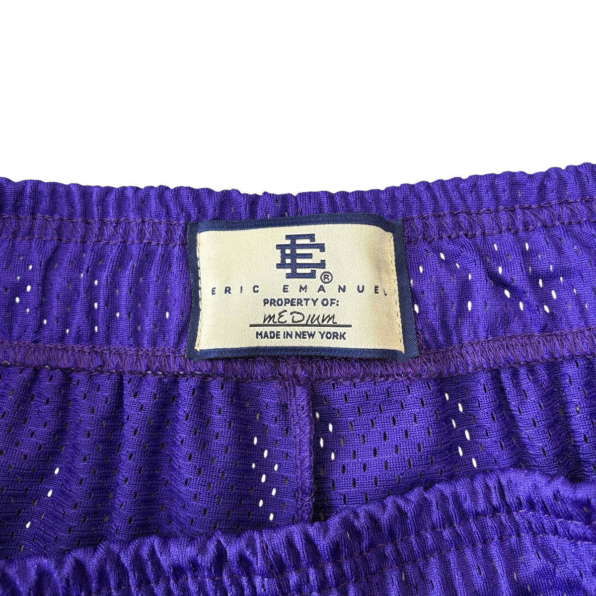 EE X AKIMBO TYRRELL WINSTON SHORTS PURPLE WHITE