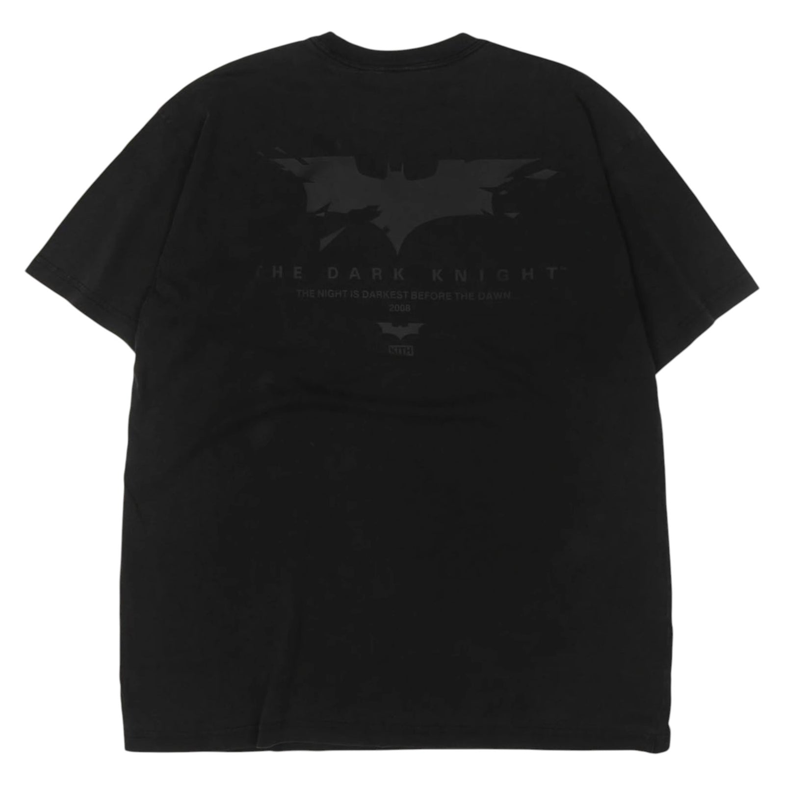BATMAN DARK KNIGHT INTERNATIONAL VINTAGE T-SHIRT BLACK