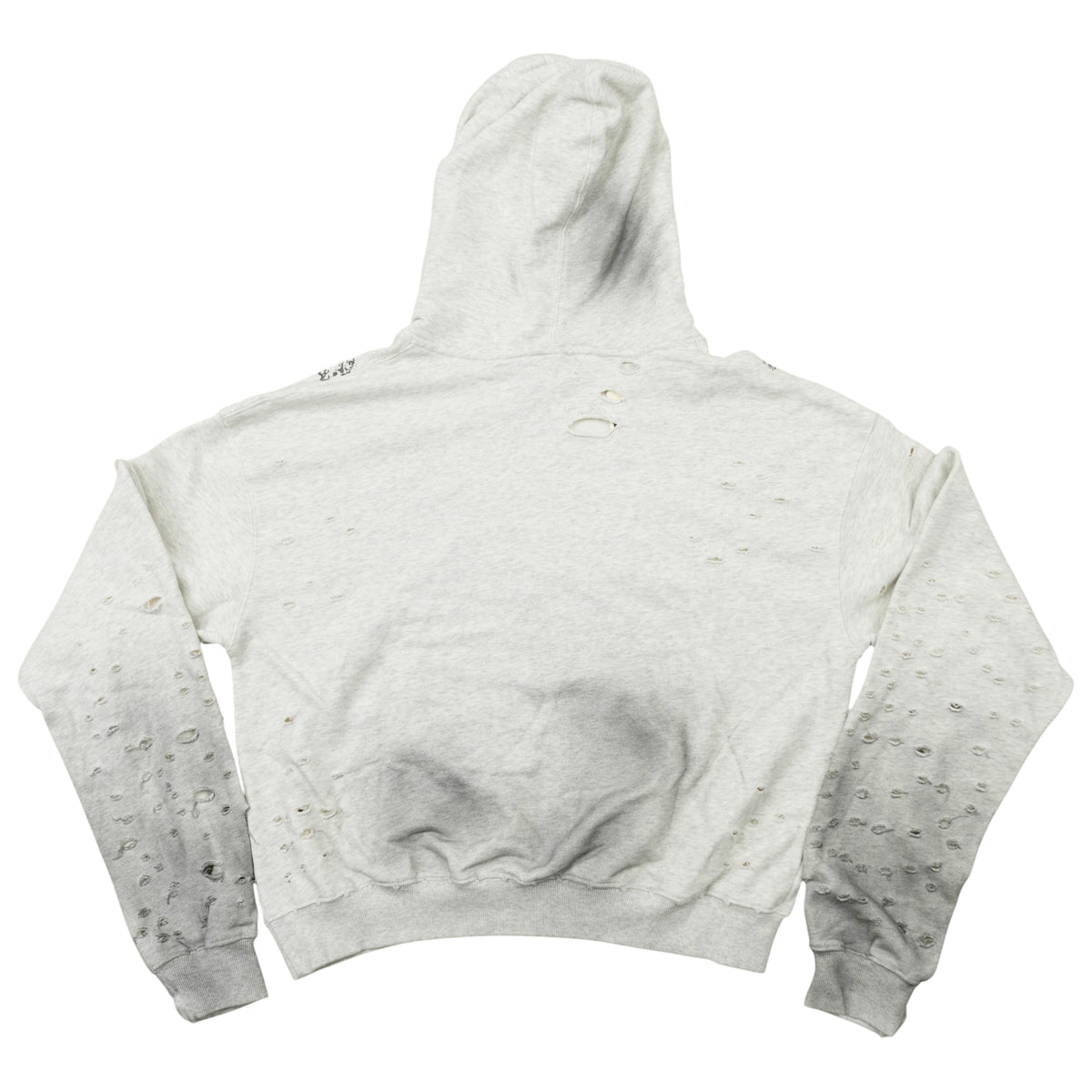 BIG CHAIN HOODIE SWEATSHIRT DIRTY HEATHER