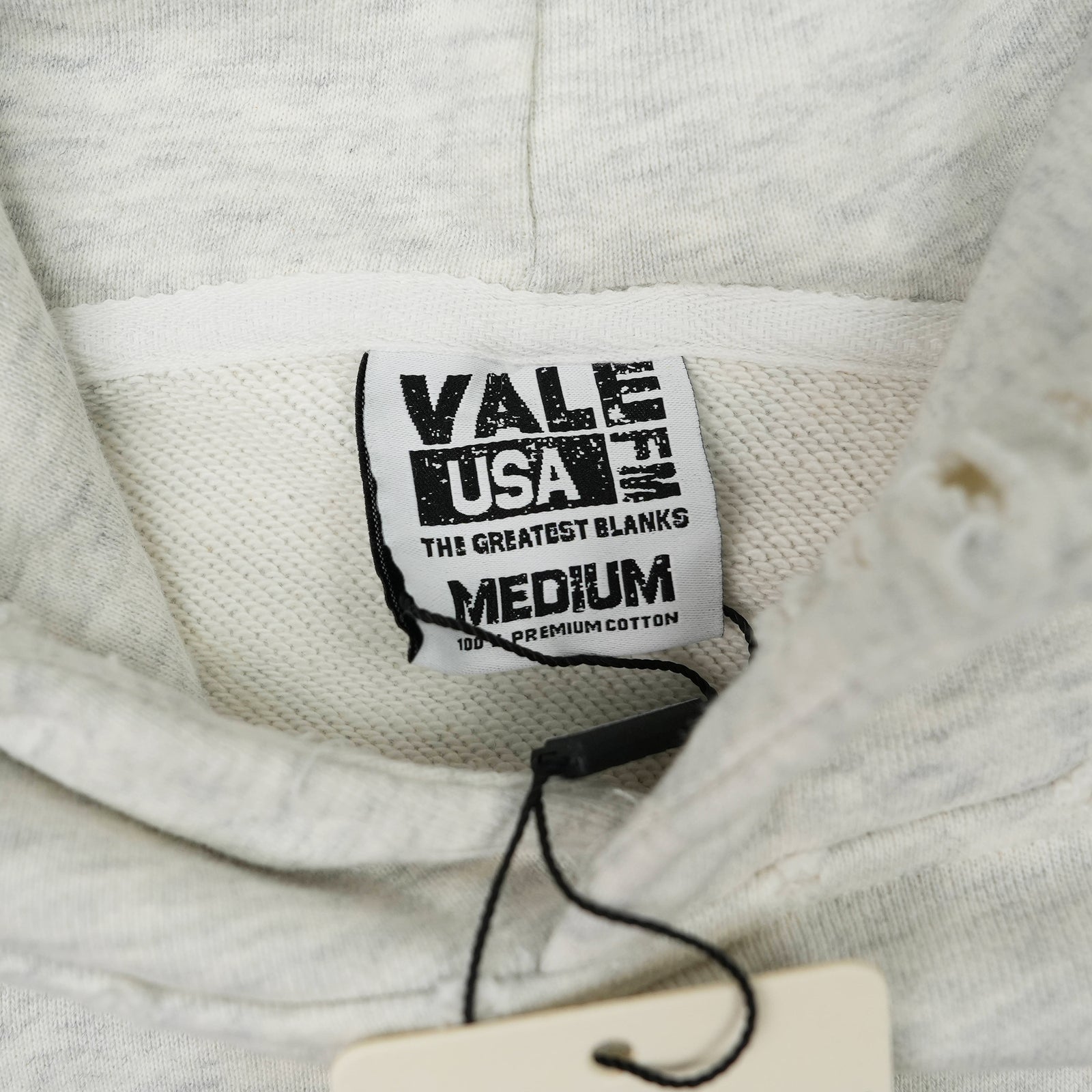 BIG CHAIN HOODIE SWEATSHIRT DIRTY HEATHER