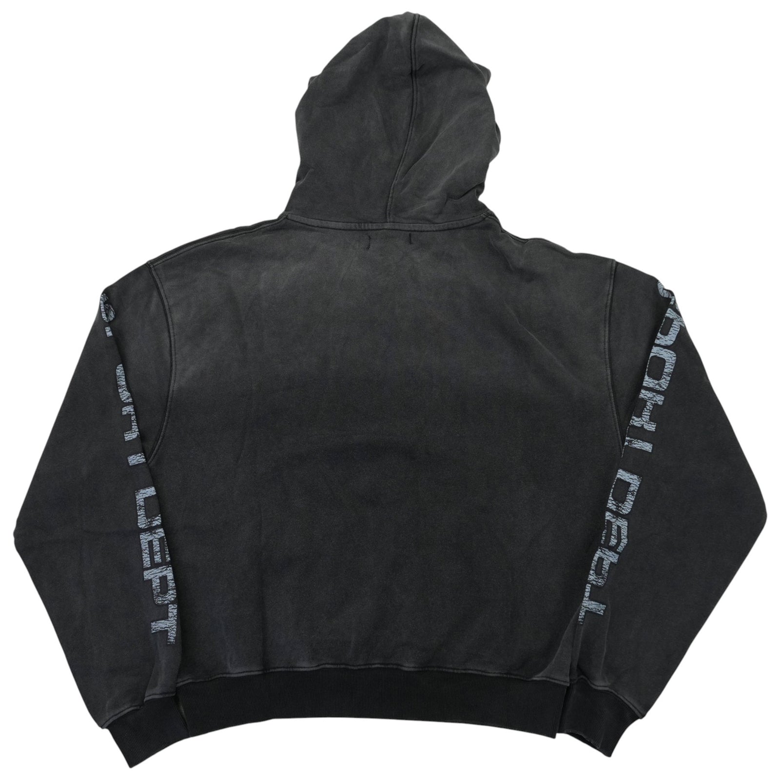 BIG DOG HOODIE SWEATSHIRT VINTAGE BLACK