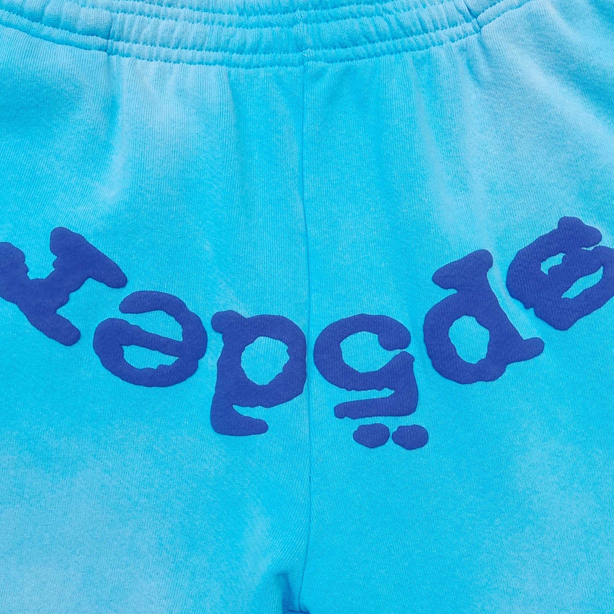 OG WEB V2 SPRAY SWEATPANTS LIGHT BLUE