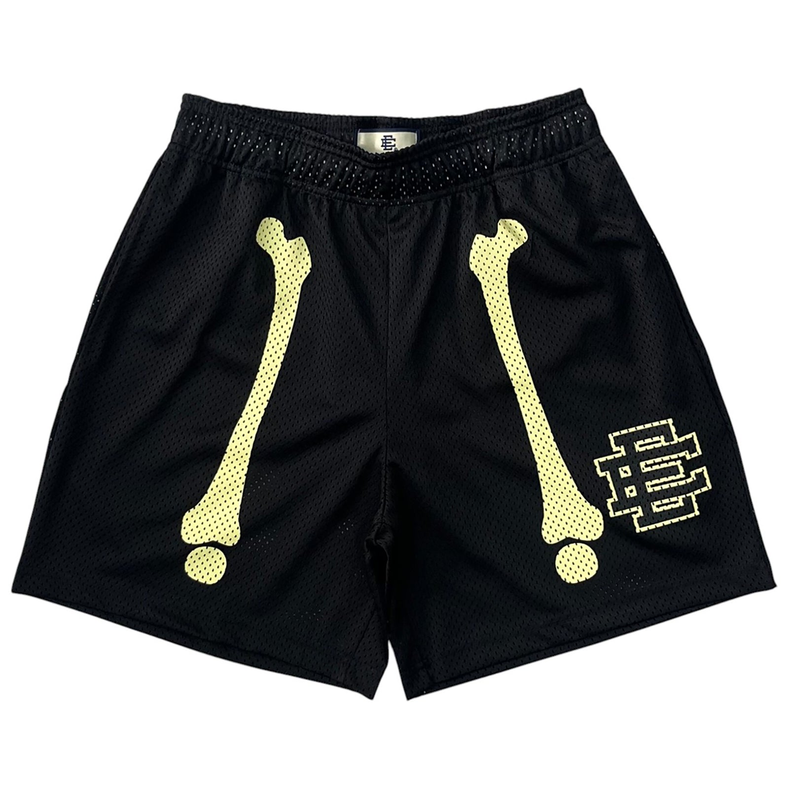 EE BASIC SHORTS BLACK BONES