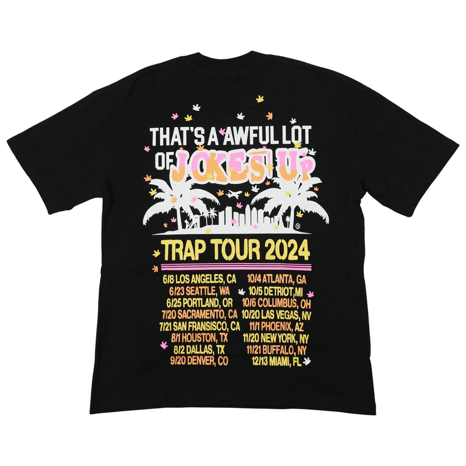 JOKES UP MONSTER CAR T-SHIRT BLACK | ALOCS