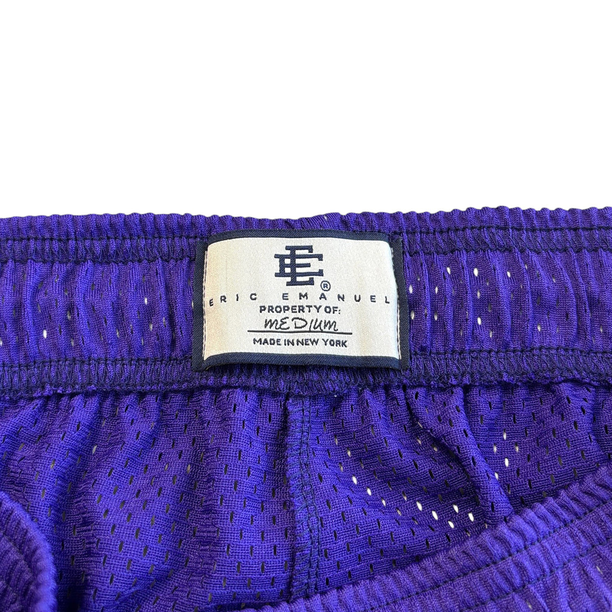 EE X WARREN LOTOS SHORTS PURPLE YELLOW
