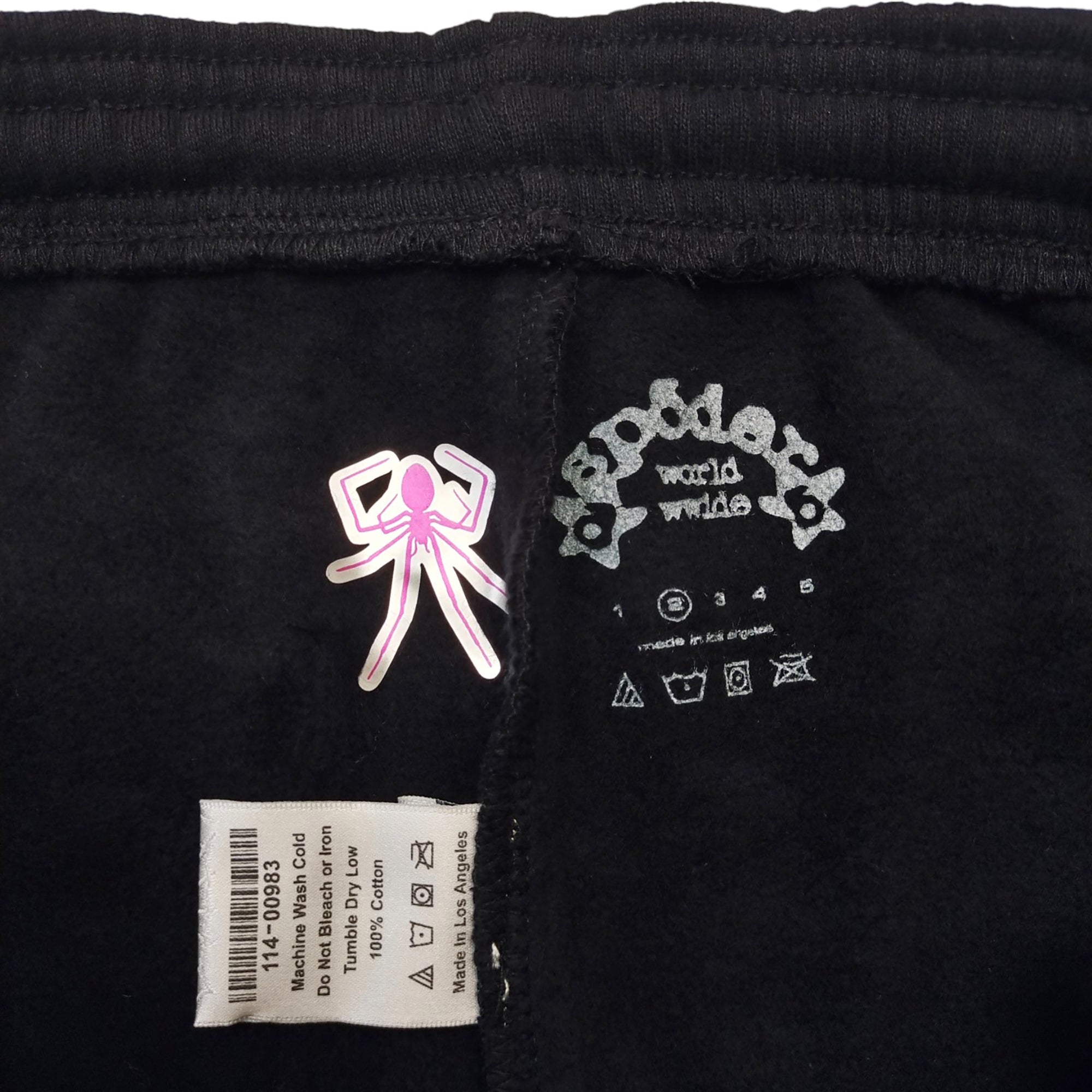 P*NK V2 SWEATPANTS BLACK PINK