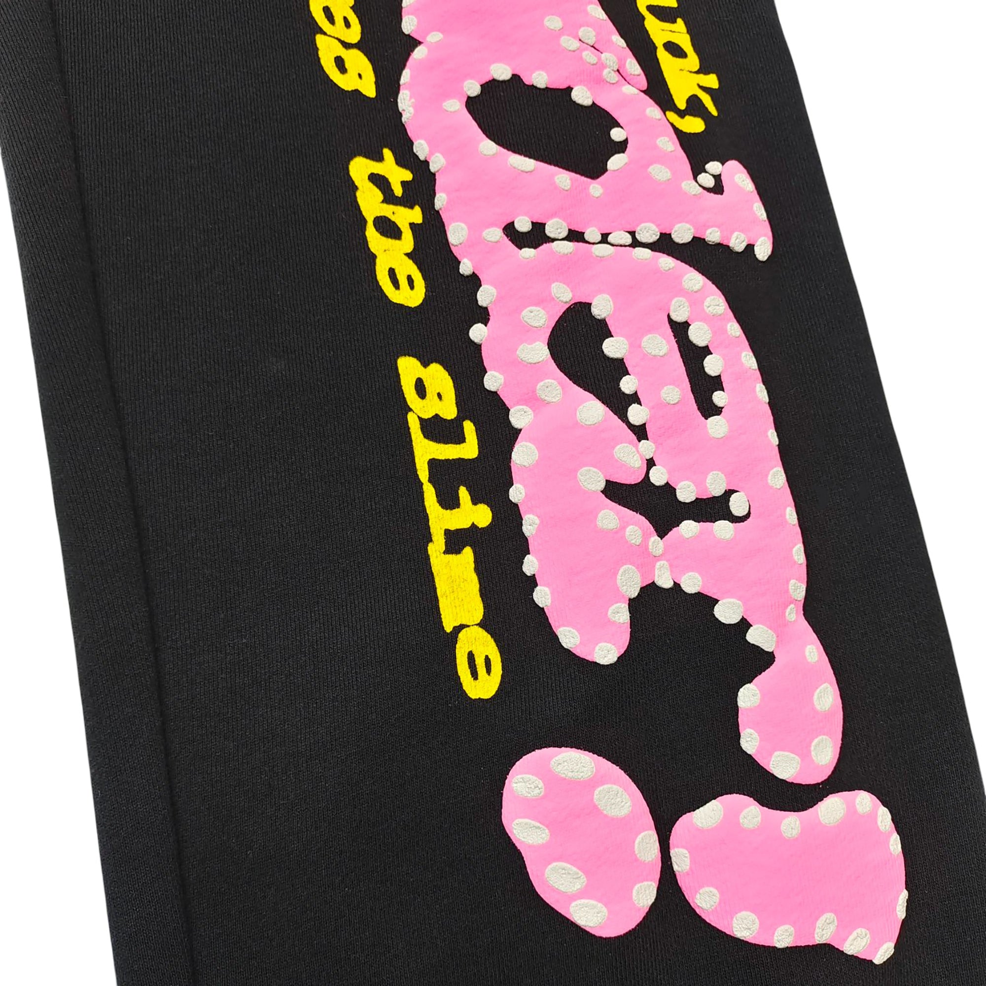 P*NK V2 SWEATPANTS BLACK PINK