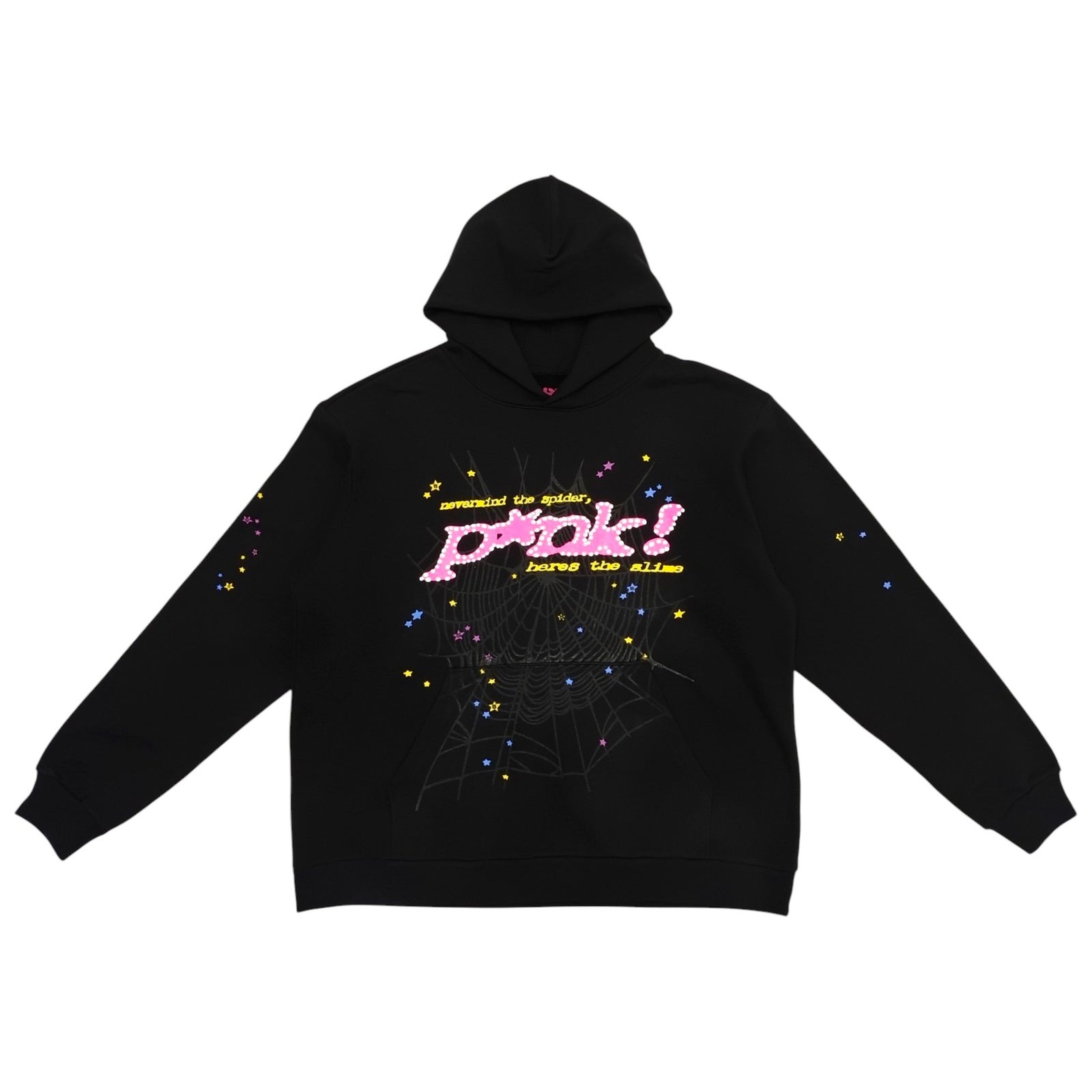 P*NK HOODIE SWEATSHIRT BLACK PINK