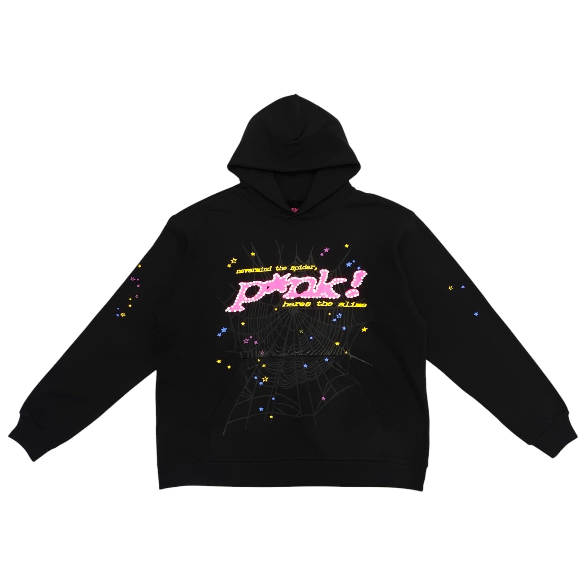 P*NK HOODIE SWEATSHIRT BLACK PINK