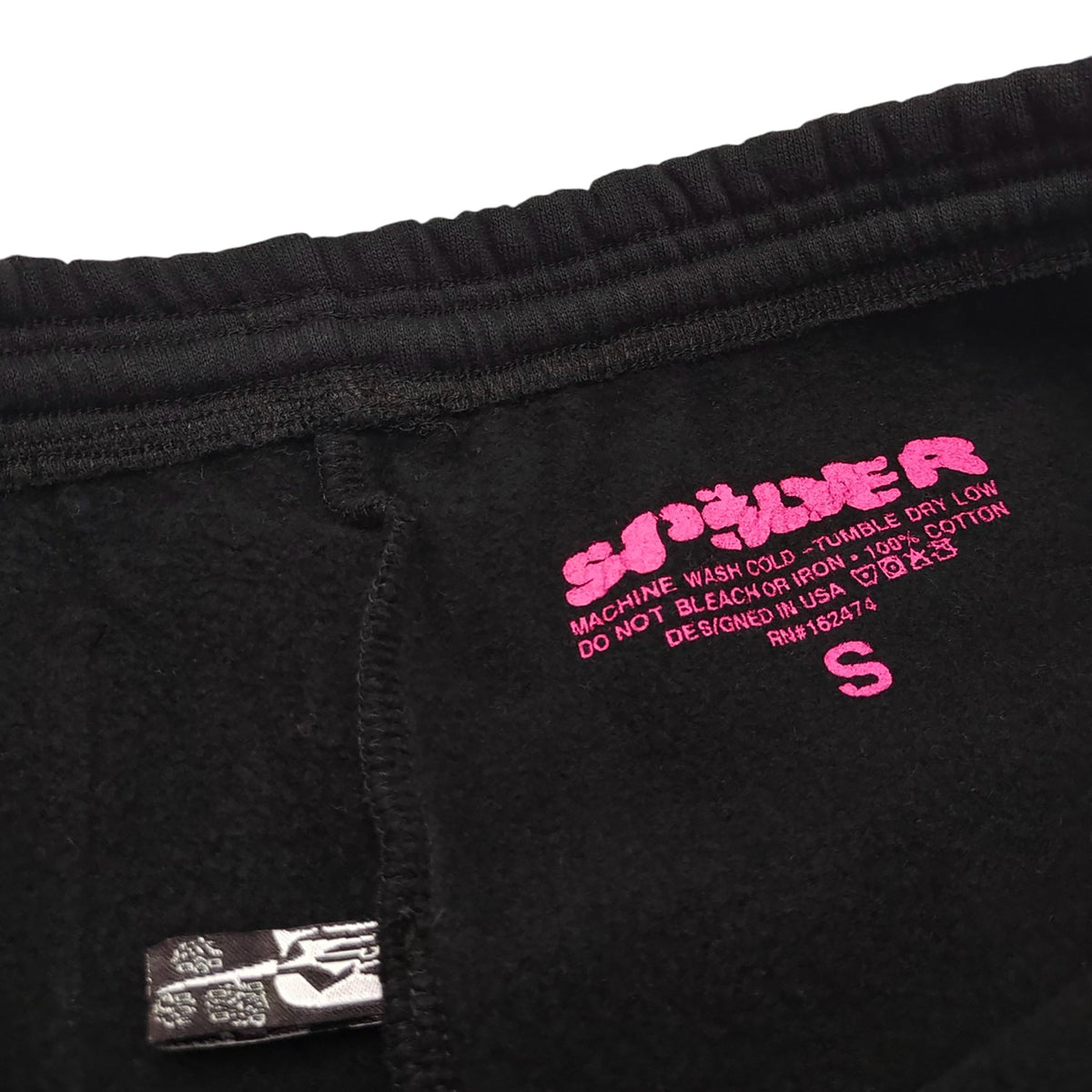 P*NK SWEATPANTS BLACK PINK