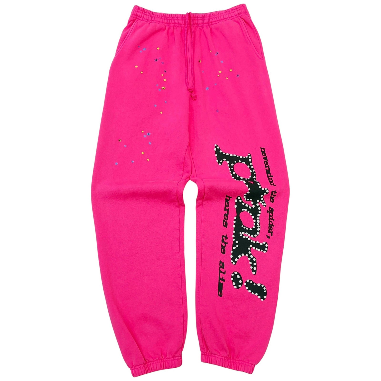 P*NK SWEATPANTS PINK BLACK