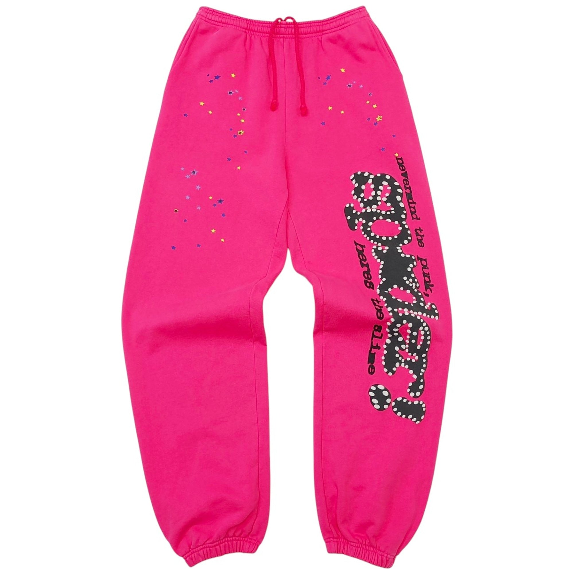 P*NK V2 SWEATPANTS PINK BLACK
