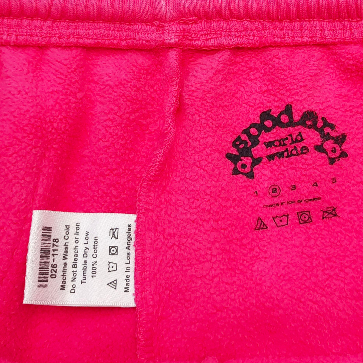 P*NK V2 SWEATPANTS PINK BLACK
