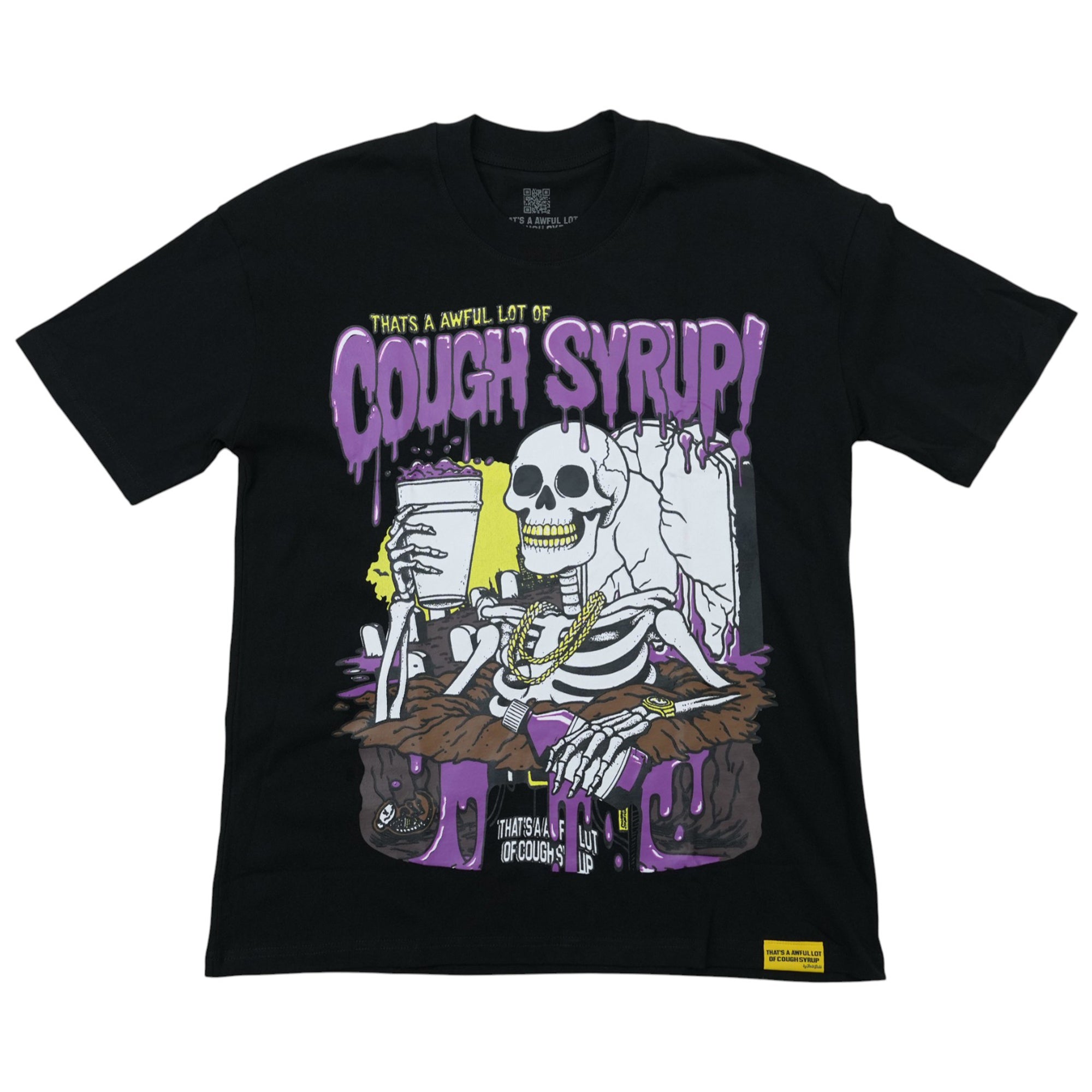 SKELETON T-SHIRT BLACK | ALOCS