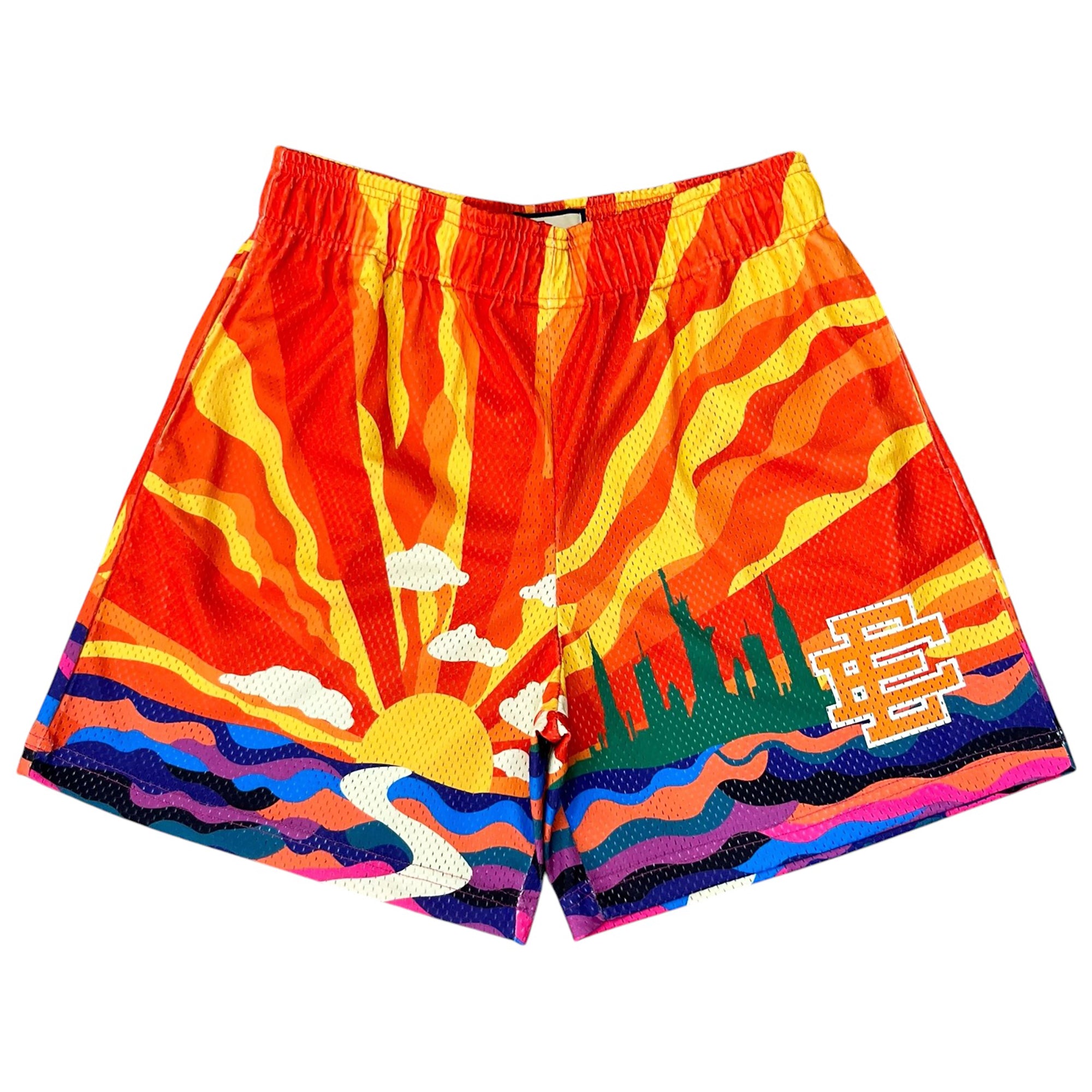 EE BASIC SHORTS NYC SUNSET YELLOW
