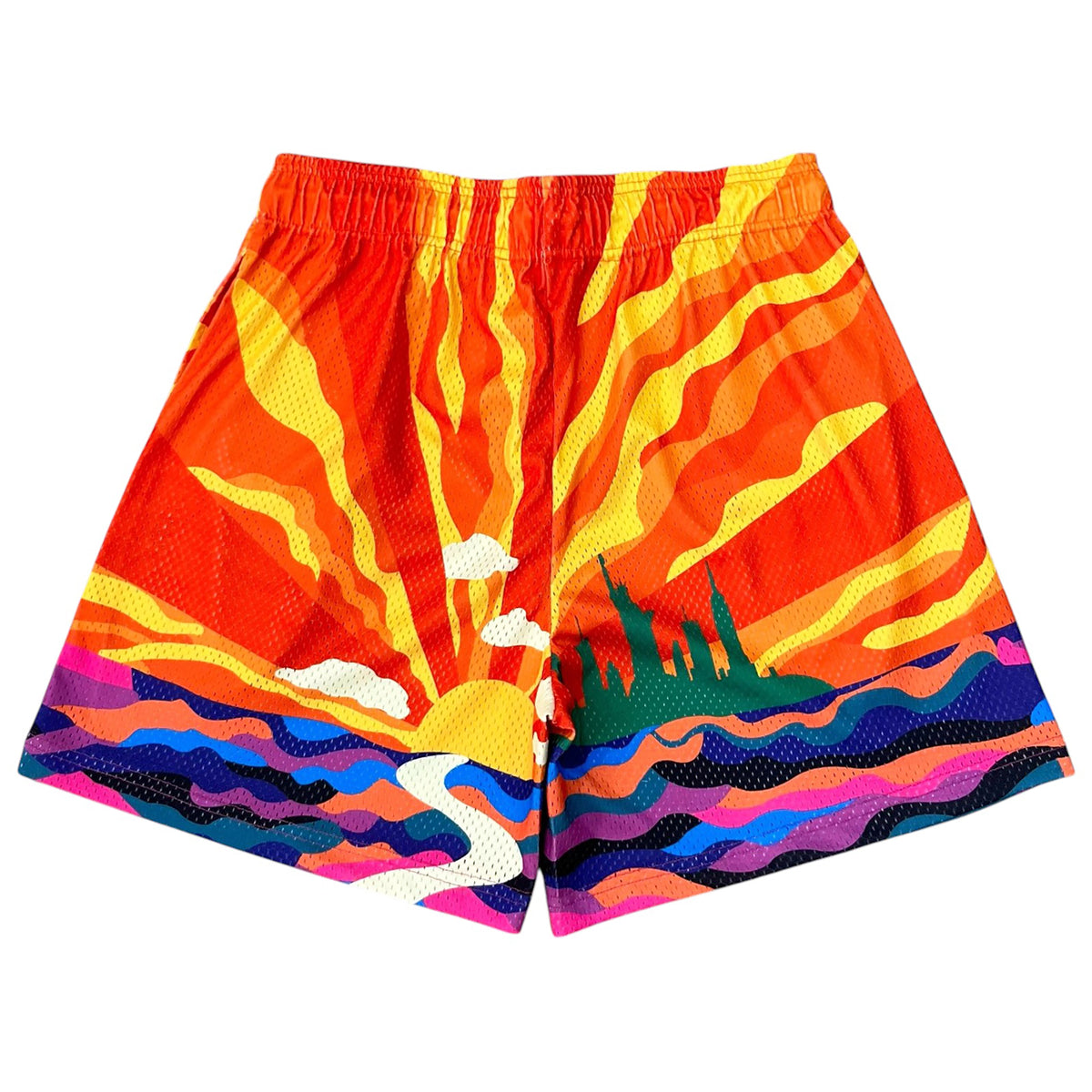 EE BASIC SHORTS NYC SUNSET YELLOW