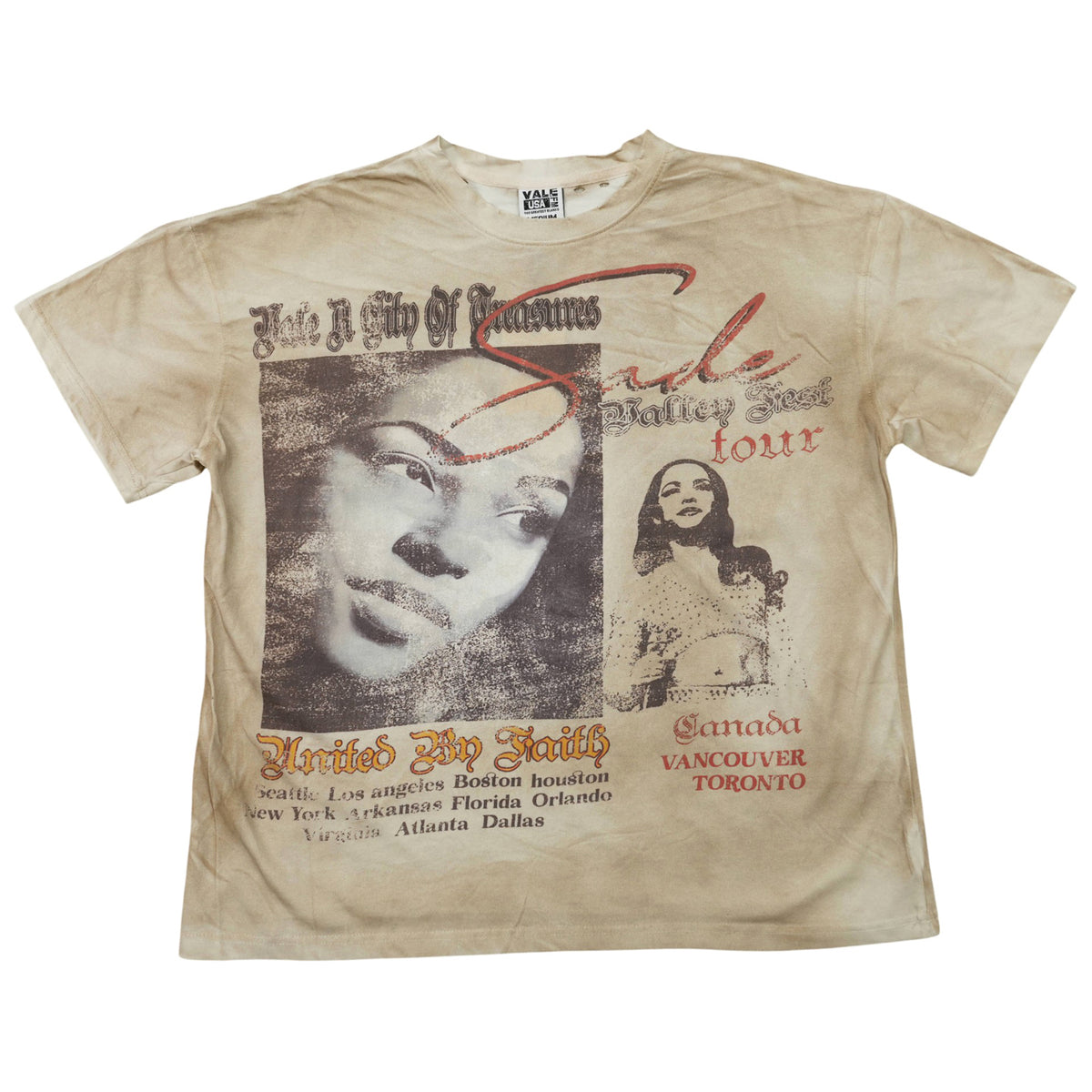 TOUR CRÈME T-SHIRT CREAM