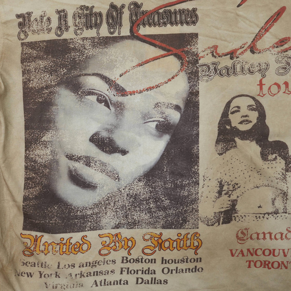 TOUR CRÈME T-SHIRT CREAM